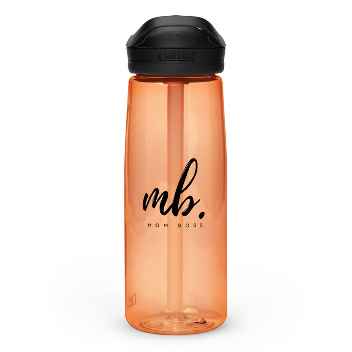 Mom Boss Sports water bottle